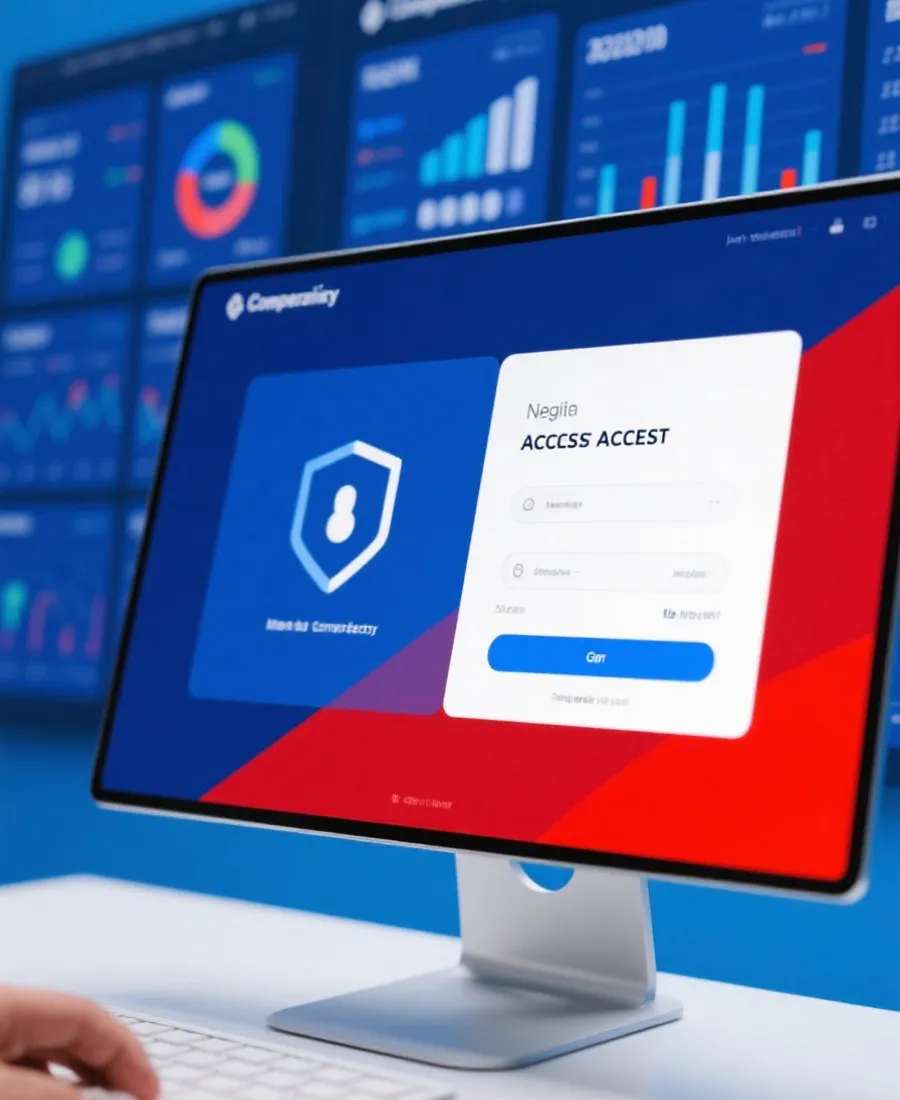 Secure platform access dashboard