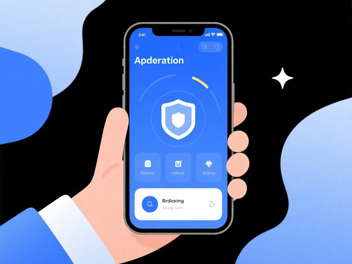 Secure onboarding illustration